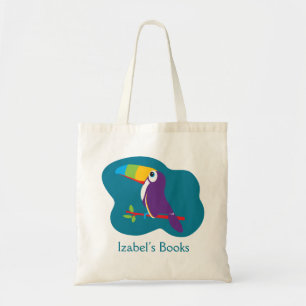 Scherzt toucan Bibliothekstasche der grafischen Tragetasche