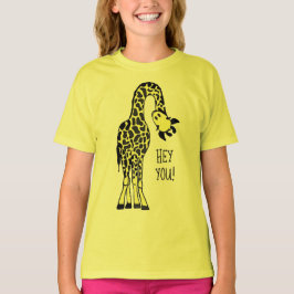 scherzt wilde Lebengiraffe coolen giraff T-Shirt