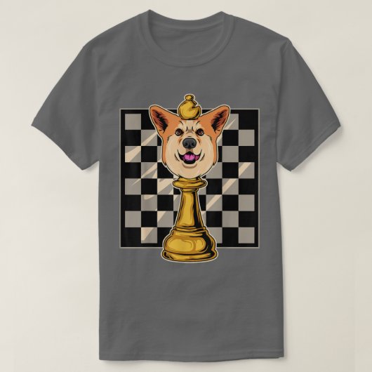 Schess Corgi Dog T-Shirt (Design vorne)