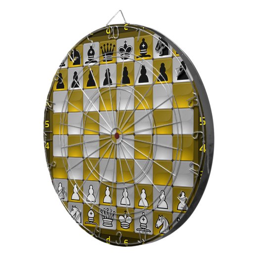 Schess Dart Board Dartscheibe (Vorderseite rechts)