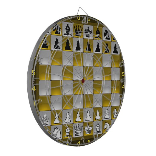 Schess Dart Board Dartscheibe (Vorderseite Links)
