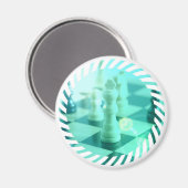 Schess King Magnet (Vorderseite/Rückseite)