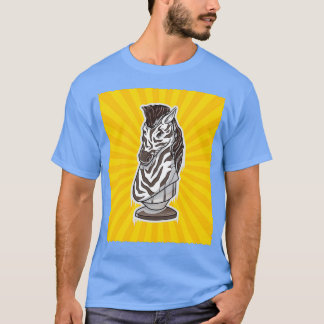 Schess Knight Zebra T-Shirt