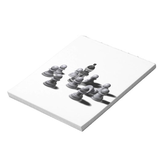 Schess Pawns Notizblock (Rotiert)