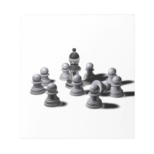 Schess Pawns Notizblock (Vorderseite)
