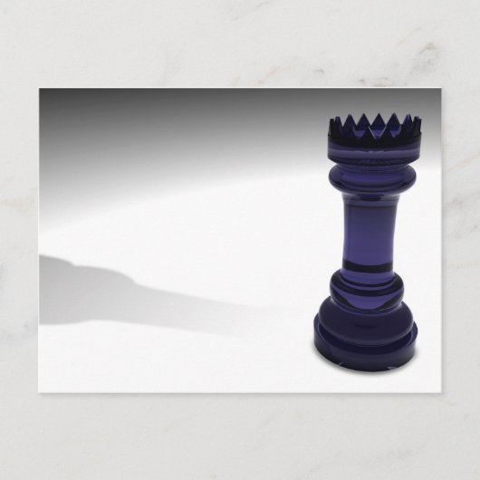 Schess Rook Postkarte (Vorderseite)