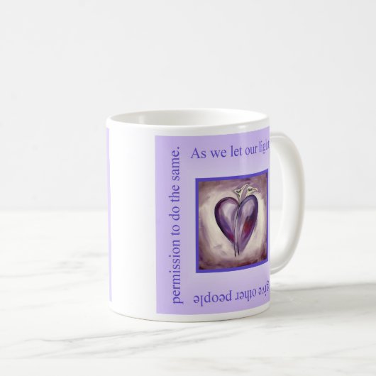 Scheuen Sie Ihr Licht Kaffeetasse (VorderseiteRechts)