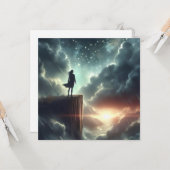 Scheuen Sie Ihr Licht Karte (Vorderseite/Rückseite Beispiel)