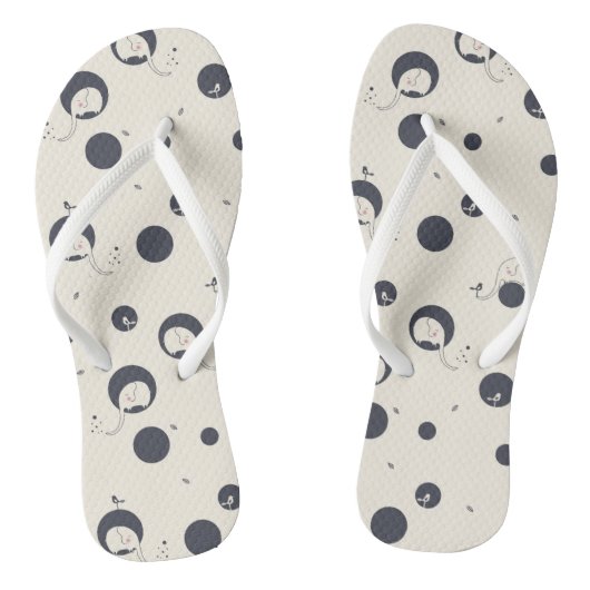 Scheuer Elefant-Muster Badesandalen (Fußbett)