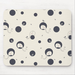 Scheuer Elefant-Muster Mousepad
