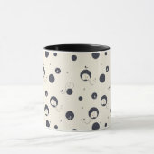 Scheuer Elefant-Muster Tasse (Zentrum)
