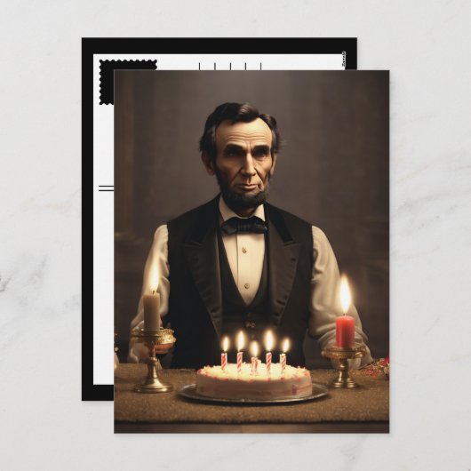 Scheuerleinen Geburtstag Feiertagspostkarte (Vorne/Hinten)