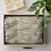Scheuern Sie Camouflage Seidenpapier (Geschenk)