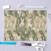 Scheuern Sie Camouflage Seidenpapier (Handwerk)