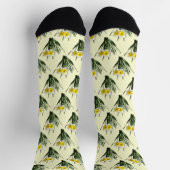 Scheues kleines Narzisse Socken (Oben)