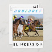 Scheuklappen Postkarte (Vorne/Hinten)