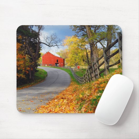 Scheune im Fall Mousepad (Mit Mouse)