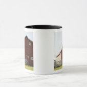 Scheune in der ländlichen Landschaft Tasse (Zentrum)