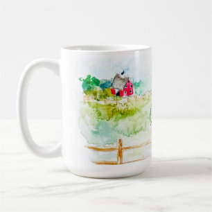 Scheune Kaffeetasse