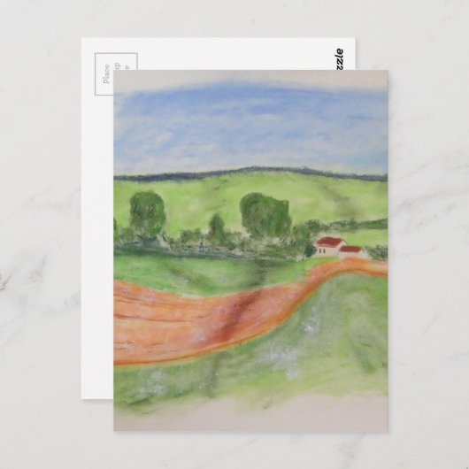 Scheune Postkarte (Vorne/Hinten)