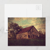 Scheune Postkarte (Vorne/Hinten)