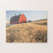 Scheune, Sommerweizenfelder nähern sich Sprague, Puzzle (Horizontal)