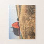 Scheune, Sommerweizenfelder nähern sich Sprague, Puzzle (Vertikal)