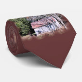 Scheune u. Fall-Baum-Krawatte Krawatte (Gerollt)