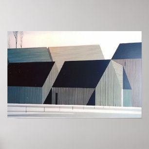 Scheunen - 1966; Vereinigte Staaten Eyvind Earle Poster