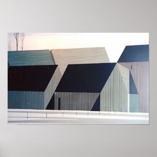 Scheunen - 1966; Vereinigte Staaten  Eyvind Earle Poster