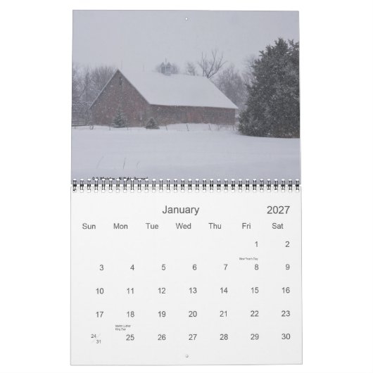 Scheunen 2015 - Sammlung zwei Kalender (Jan 2027)