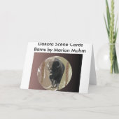 Scheunen Anmerkung-Karte Karte (Rückseite)