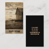 Scheunen-Bauernhauskabine des ursprünglichen Visitenkarte (Vorne/Hinten)