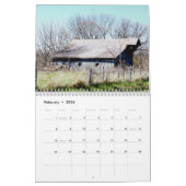 Scheunen des letzten Kalenders personifizieren Kalender (Feb 2026)