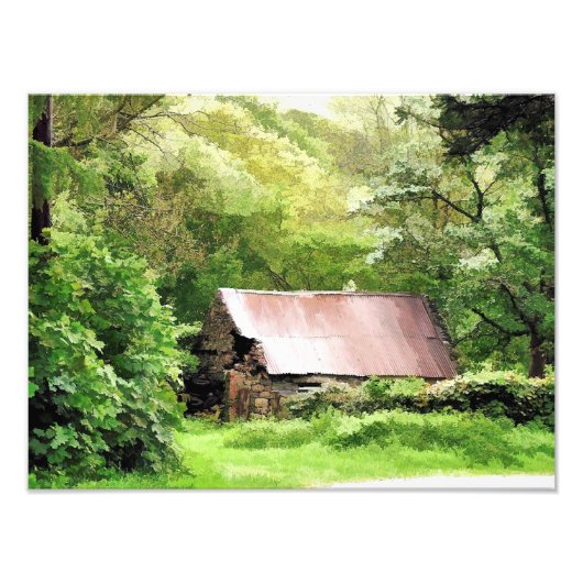 Scheunen Fotodruck (Vorne)