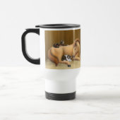 Scheunen-Freund-Pferdereise-Tasse Reisebecher (Links)