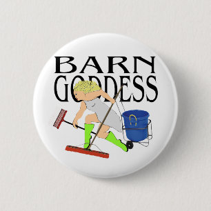 Scheunen-Göttin Button