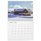 Scheunen in Vermont Kalender (Feb 2026)