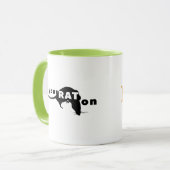 Scheunen-Jagd-Vereinigung LLC-Logo-Gang Tasse (Vorderseite Links)