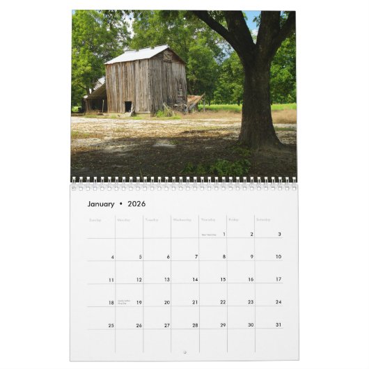 Scheunen-Kalender Kalender (Jan 2026)