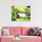 Scheunen Leinwanddruck (Insitu (Wohnzimmer))