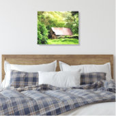 Scheunen Leinwanddruck (Insitu (Schlafzimmer))