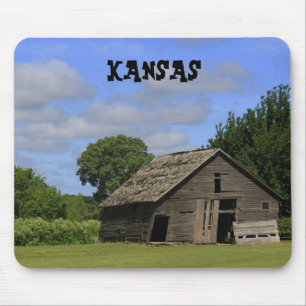 Scheunen-Mausunterlage Kansas alte Mousepad