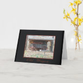 Scheunen-Reihe #4 Karte (Gelbe Blume)