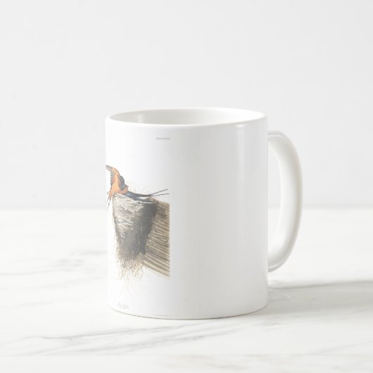 Scheunen-Schwalbe Audubon Platten-173 Kaffeetasse (VorderseiteRechts)