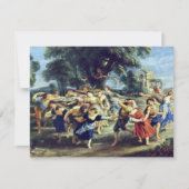 Scheunen-Tanz durch Rubens Peter Paul (beste Einladung (Vorderseite)