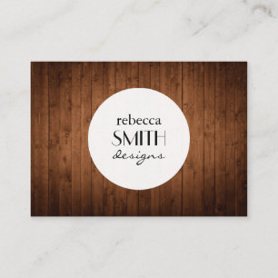 Scheunen-Wand hergestellt von den alten hölzernen Visitenkarte