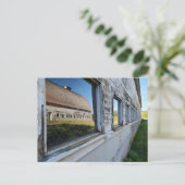 Scheunen-Zwilling-Reflexion Postkarte (Stehend Vorderseite)
