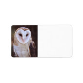 Scheuneneule Adressaufkleber (Vorne)