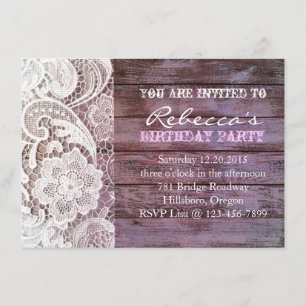 Scheunenholz und -spitze des französischen Landes Einladung